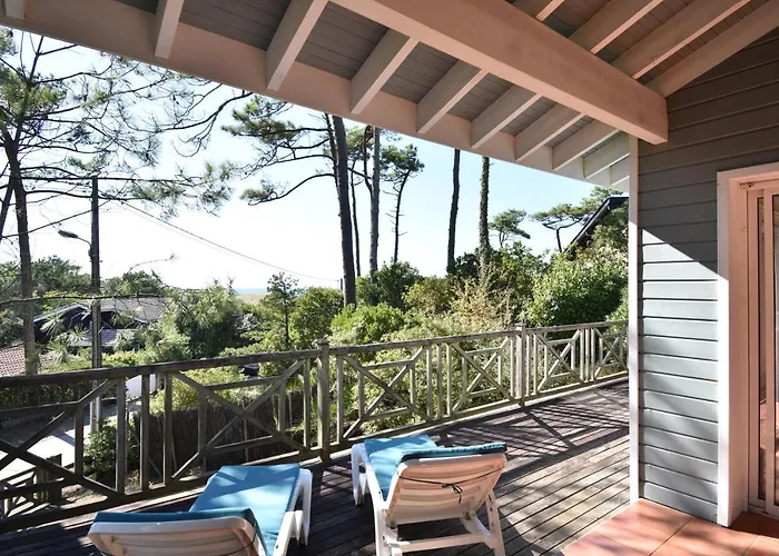 Sauges - Hossegor Belle Avec Vue Ocean Dans Secteur Calme Entre Et Ocean Sur Terrain Non Clos D'environ 1500 Metres Car Villa *